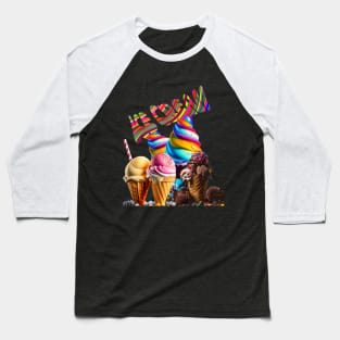 Ice Cream Baseball T-Shirt